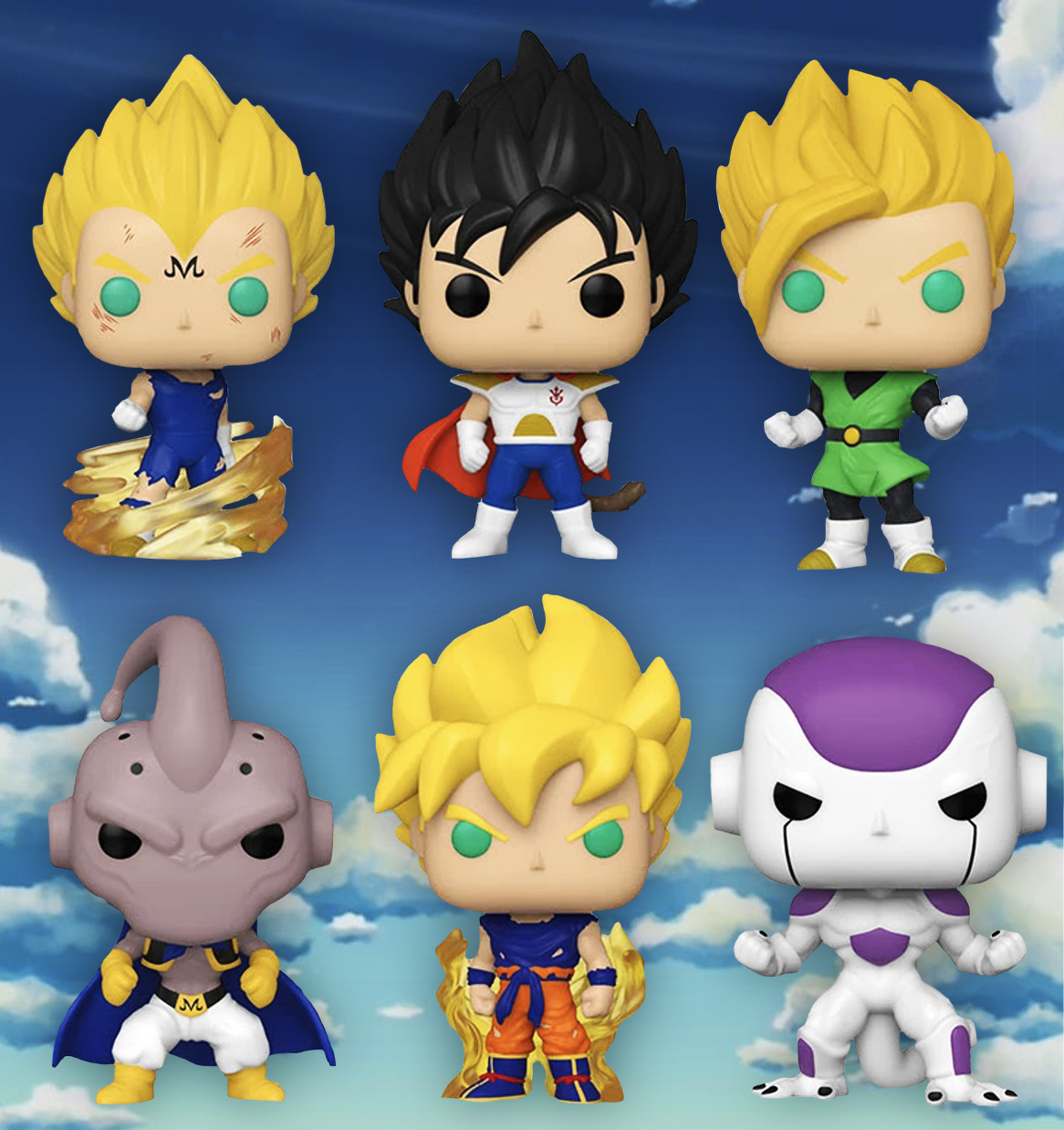 Dragon Ball Z Funko Pop! Complete Set of 6 (Late 2020 ...