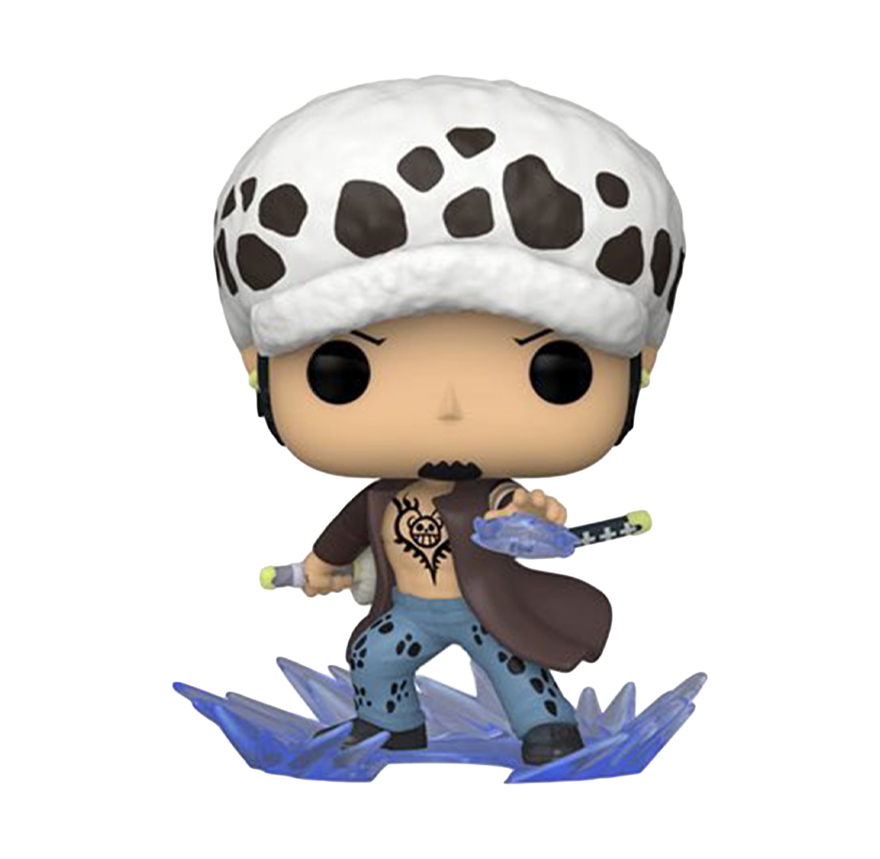 One Piece Funko Pop! Trafalgar Law (Room Attack) 1016 Common & CHASE