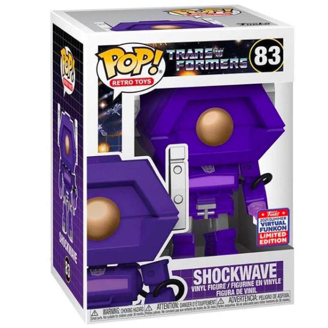 Transformers Funko Pop! Shockwave (2021 Summer Convention) (Shared Sti