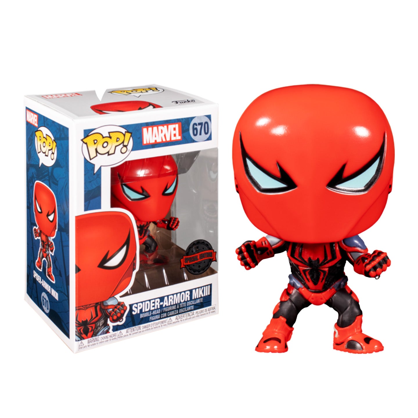 Marvel Funko Pop! Spider-Armor MKIII 