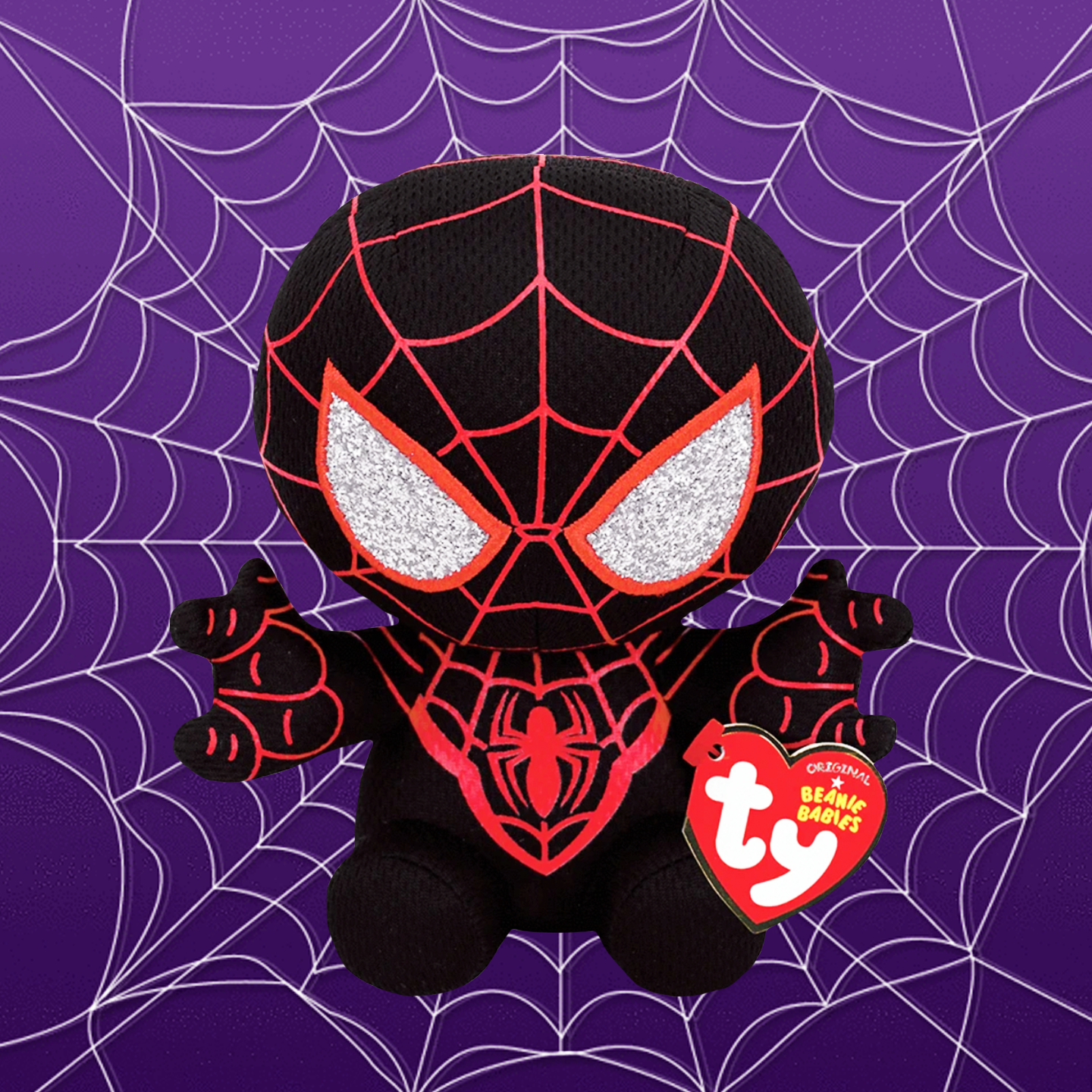 spiderman ty beanie