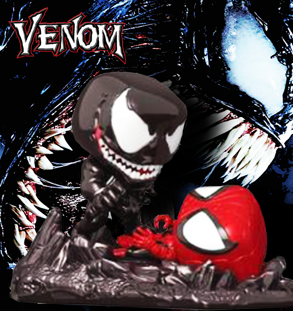 Funko Pop Venom vs Spider-man 625 