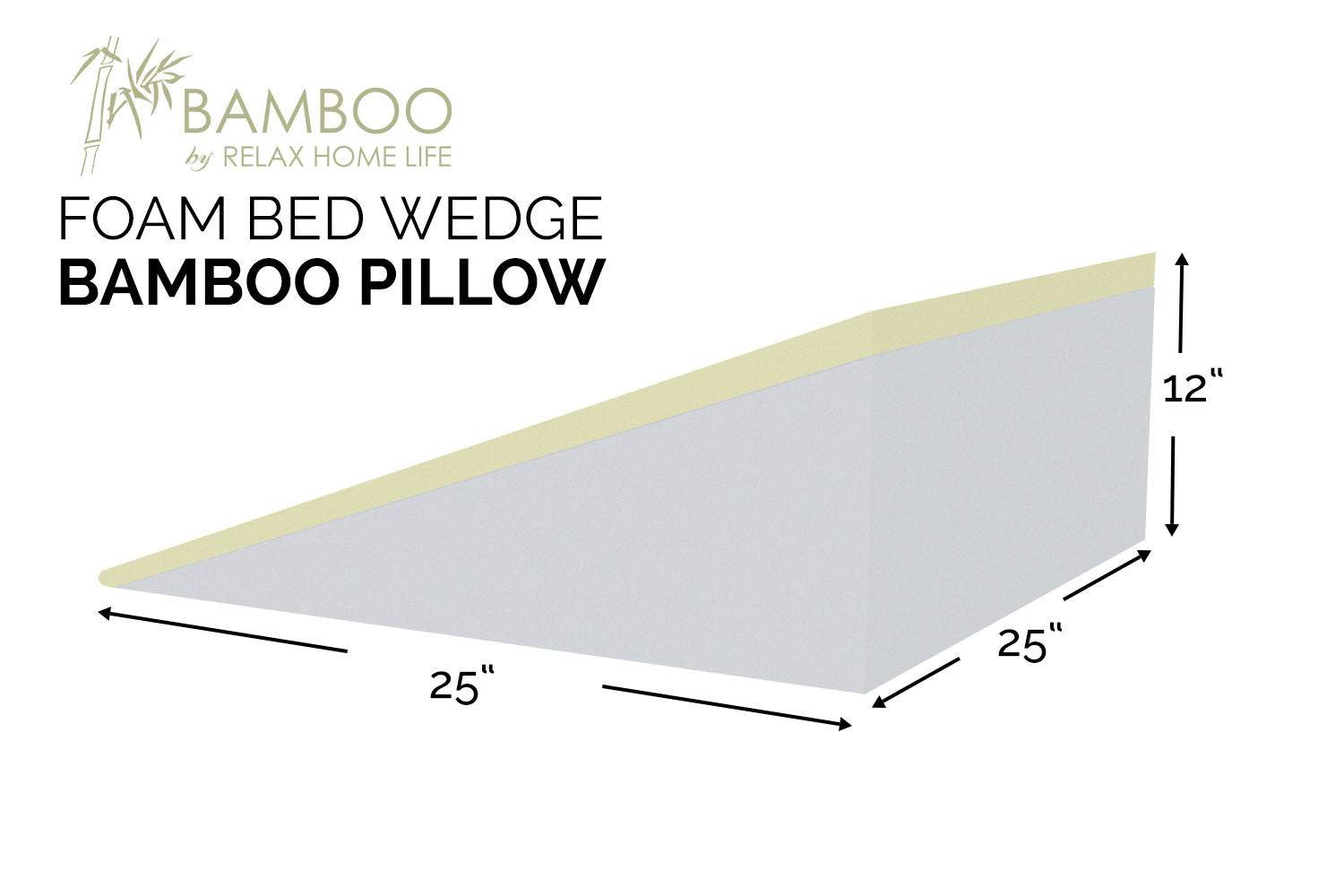 relax home life bamboo pillow