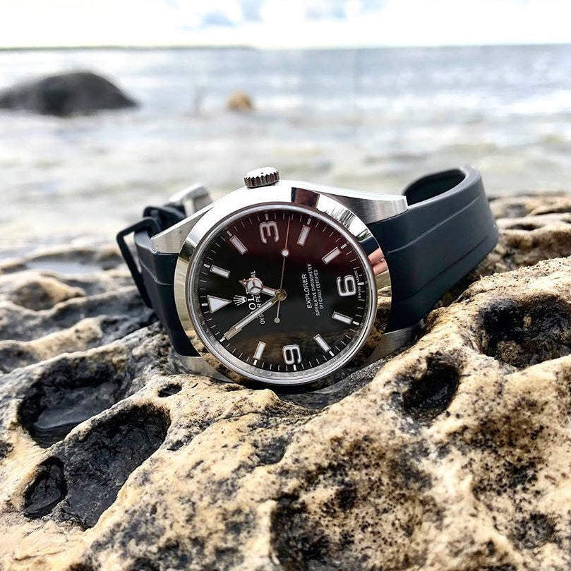 rolex explorer 1 strap