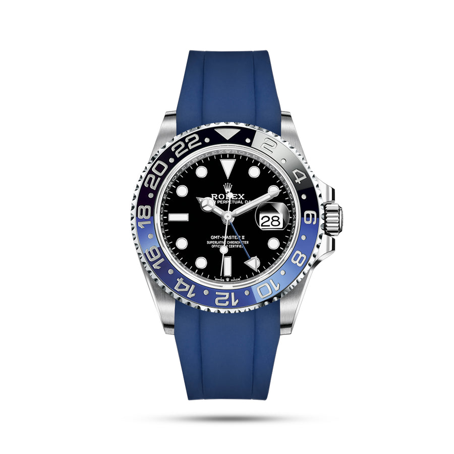 rolex gmt master ii rubber strap