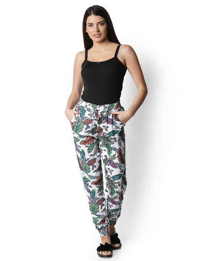 Bell Bottom Pants for Women High Waist Floral Printed Flare Leg Pant  Stretchy Slim-Fit Winter Lounge Ankle Trousers - Walmart.com