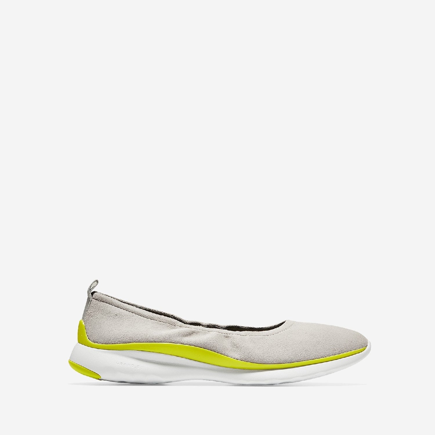 Women's 3.ZERØGRAND Ruched Slip On Shoe Dove/Sulphur