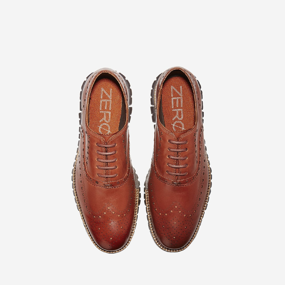 british tan wingtip shoes