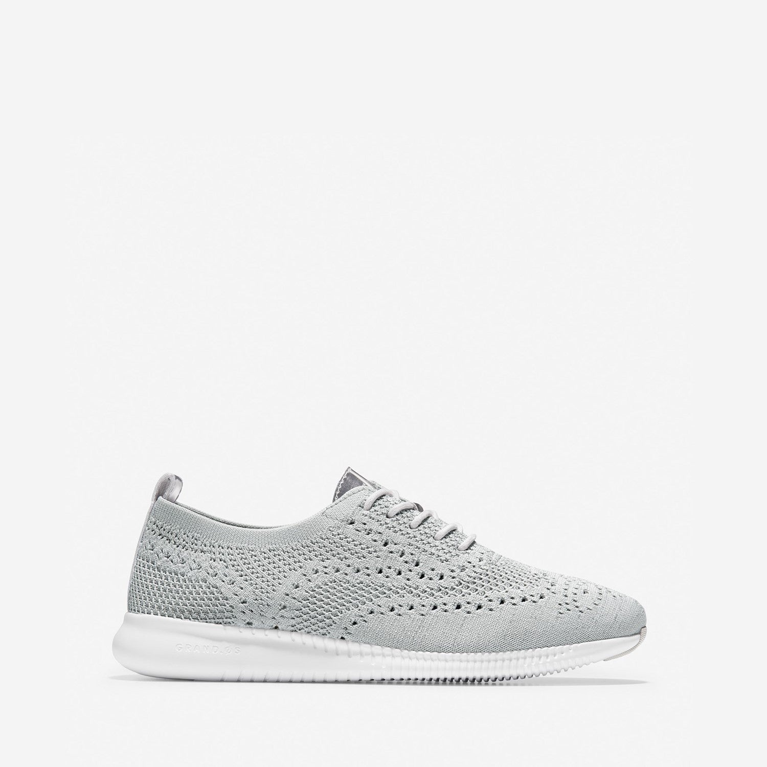 Women's 2.ZERØGRAND Wingtip Oxford Argento/Grey/White