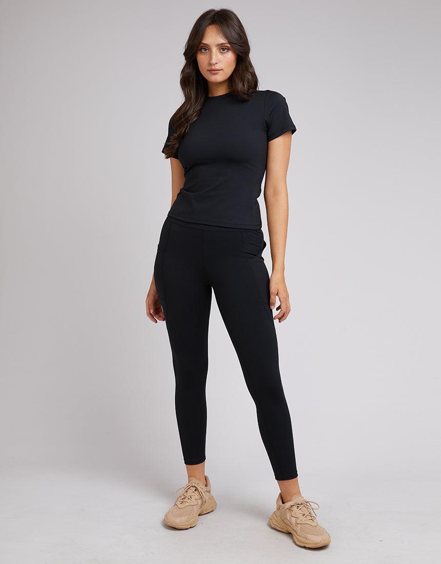 AAE Rib Flare Pants - Black – Evergreen Clothing