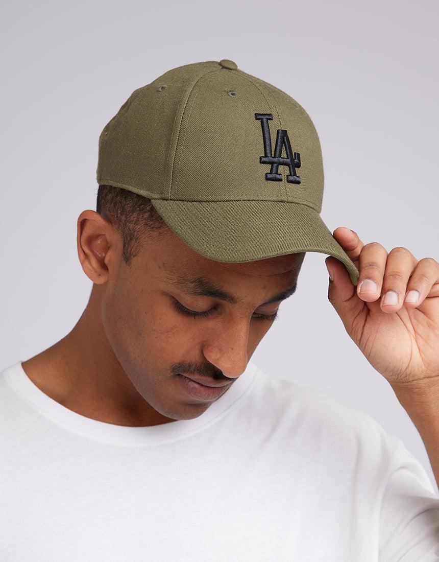 Los Angeles Dodgers 47 Brand Clean Up Dad Hat Natural/Black