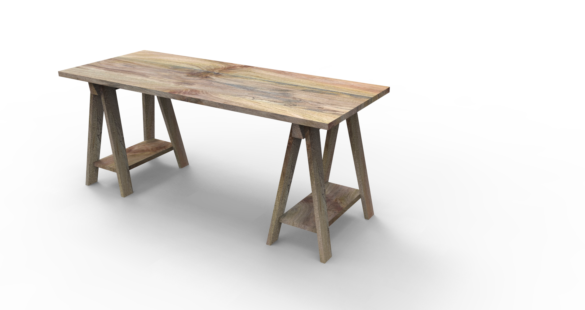 Sawhorse Desk Unity Makers