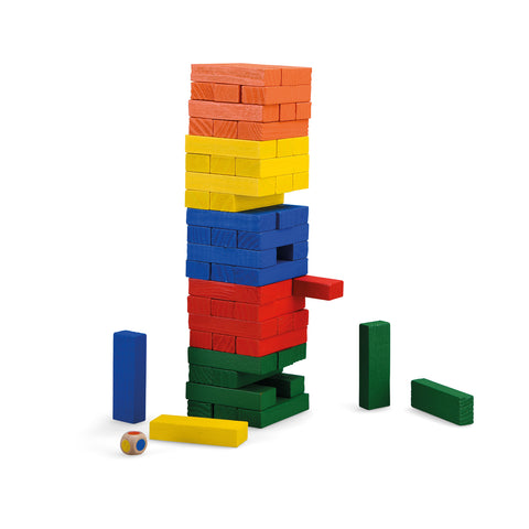 Moulin Roty Tumbling Tower Wooden Game