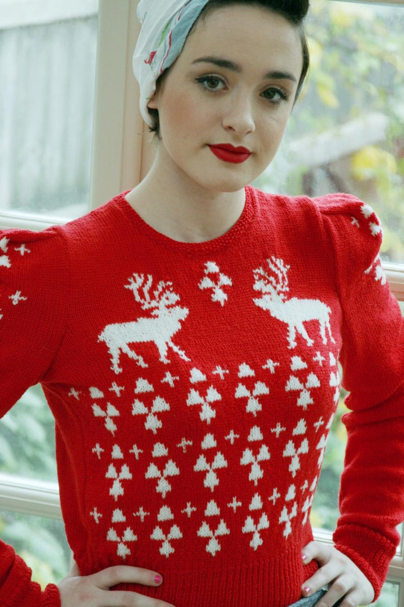 Pattern - Perfect Christmas Jumper - Susan Crawford Vintage
