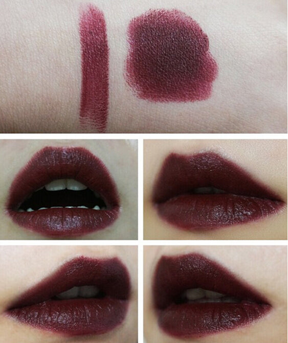 dark colour lipstick