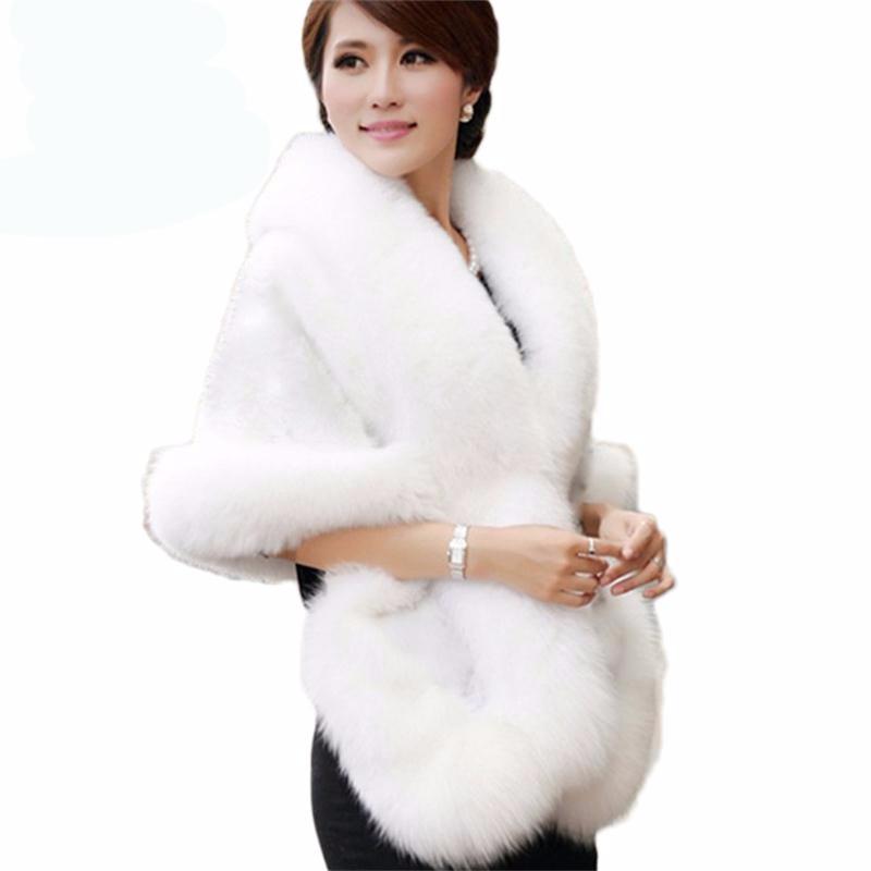 wedding faux fur