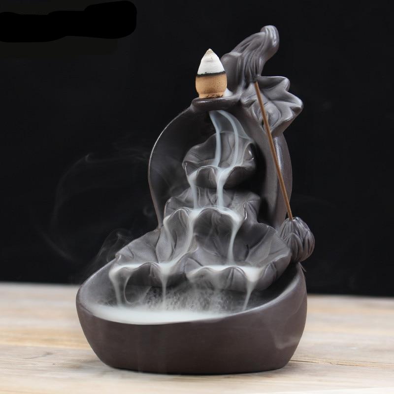 waterfall incense burner