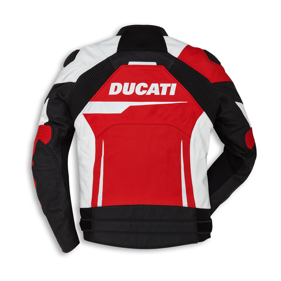 Ducati Speed Evo C1 Perforated Leather Motorcycle Jacket – Seacoast ...