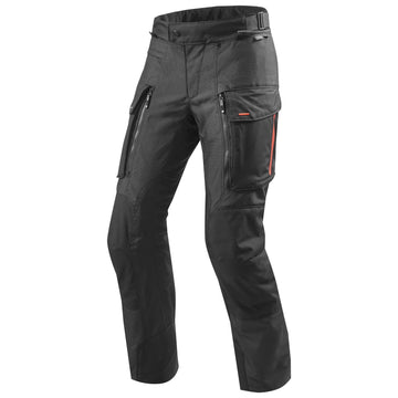 Rev'It Luna Womens Leather Motorcycle Pants Black 40 Euro