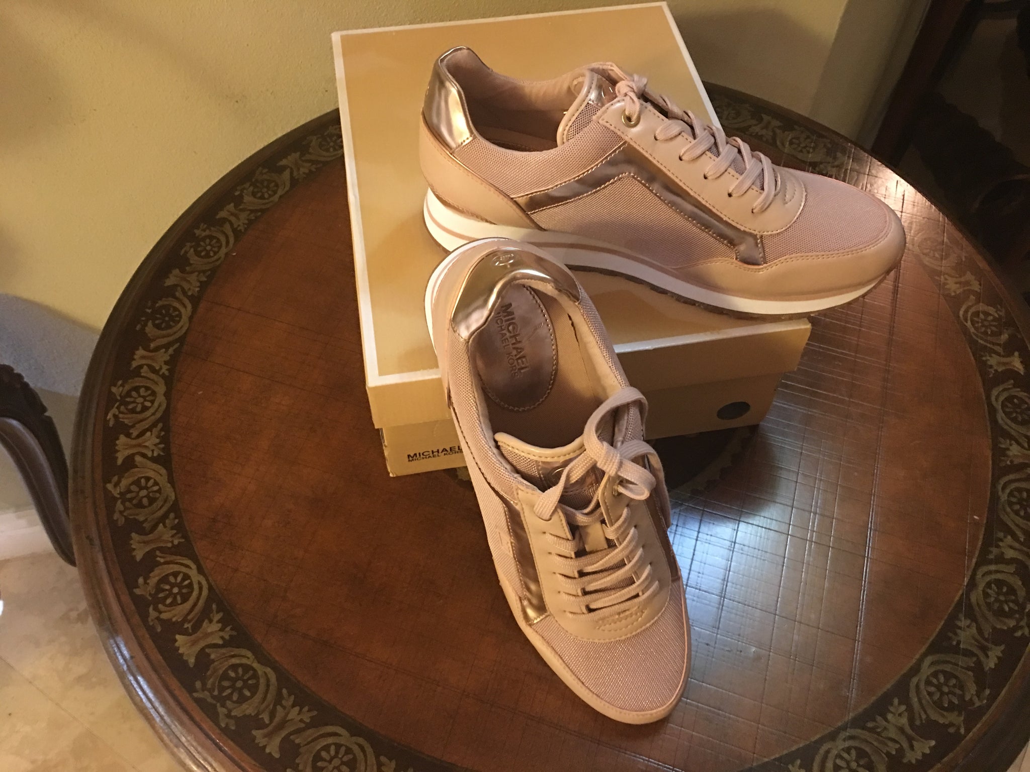 michael kors maddy trainer sneakers