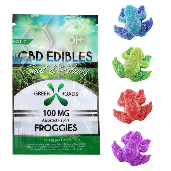 Green Roads Cbd Frog Gummies 100mg 0mg The Nutri Lab