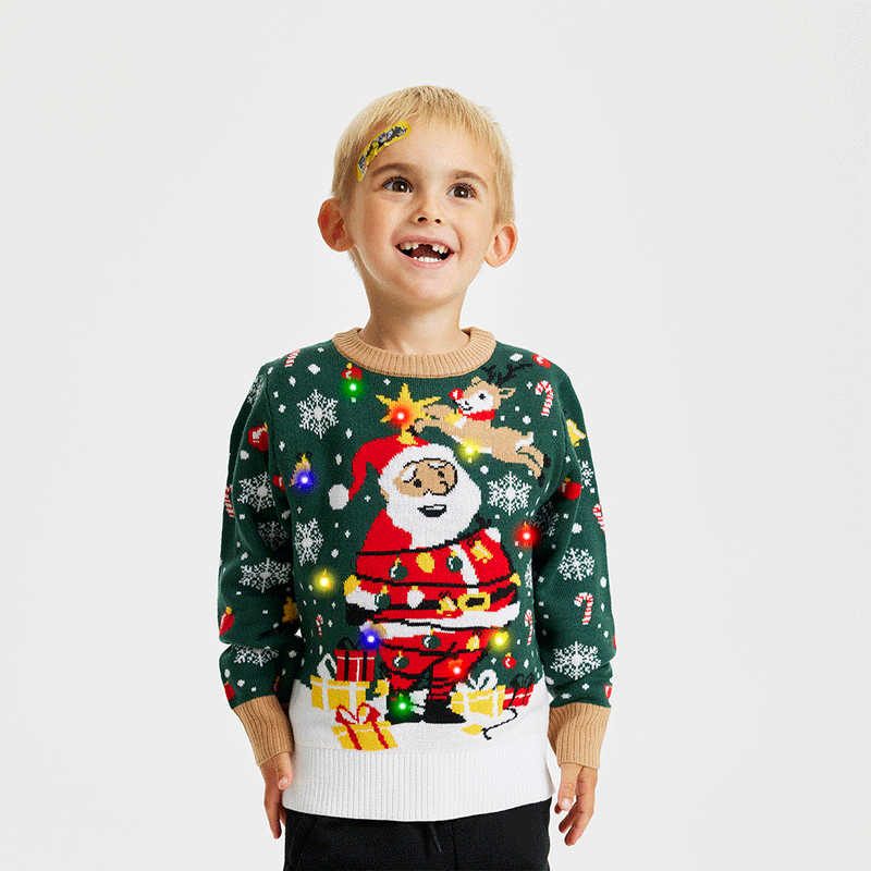 Santa Star - Børn | Jule-Sweaters | Reviews on Judge.me