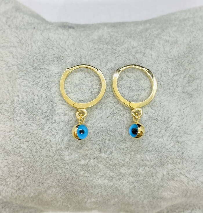 22Kt Gold Hoop Earrings | Raj Jewels