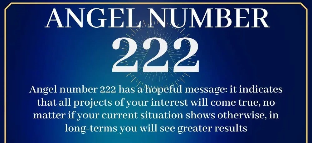 222 angel number meaning twin flame