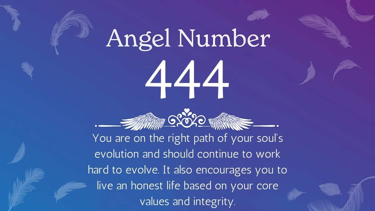 444 angel number meaning love