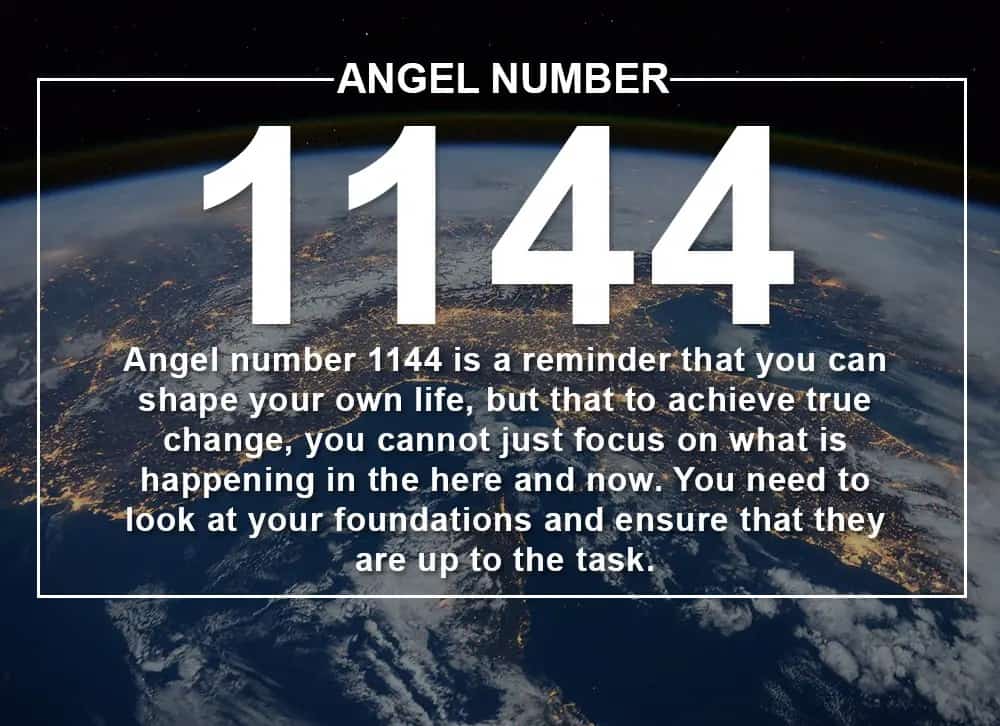 angel number 1144 meaning