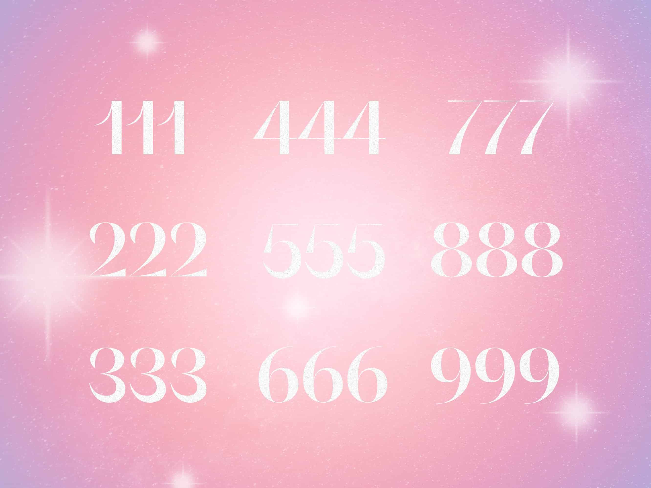 angels numbers