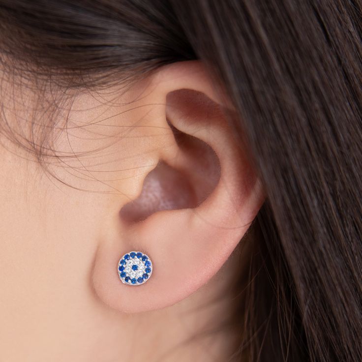 evil eye earrings