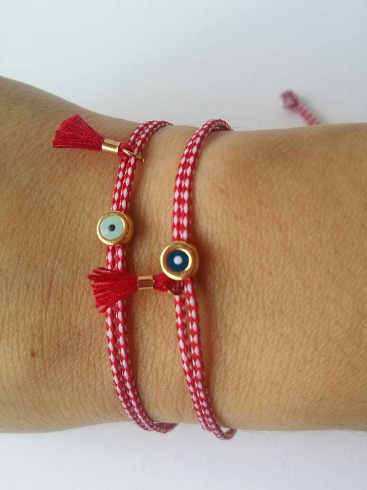 evil eye red bracelet
