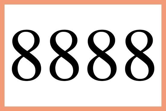 meaning of 8888 angel number