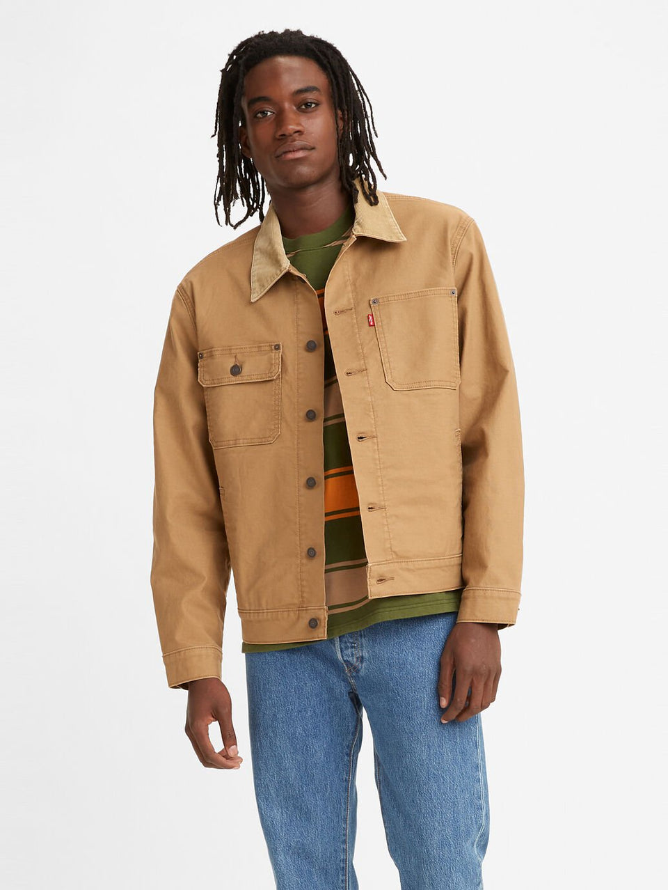 Levis The Fishing Jacket - Mossy Green – Stencil