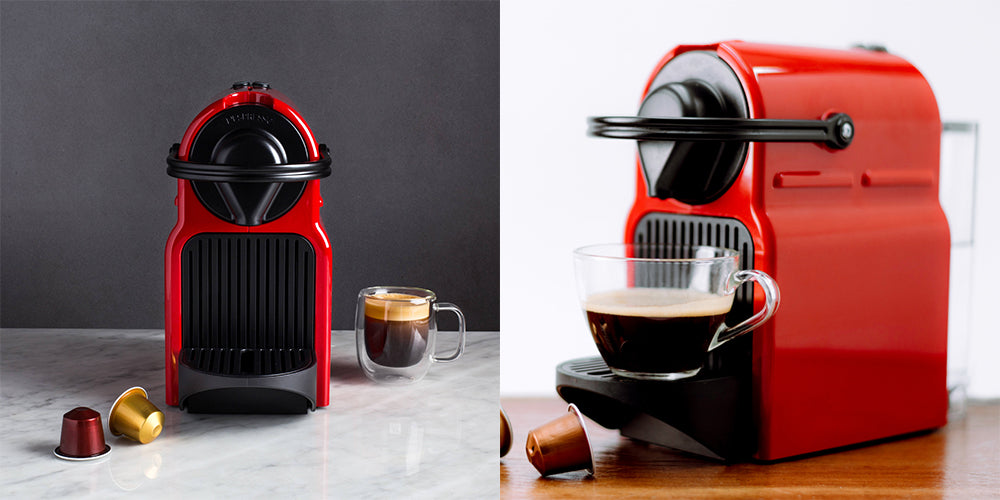 Nespresso® Inissia Espresso Machine by Breville, Ruby Red