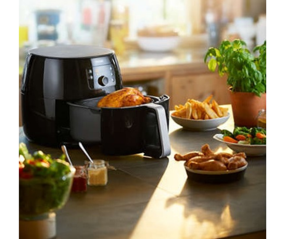 Enjoy healthier meals using the Mistral Digital Steam Air Fryer