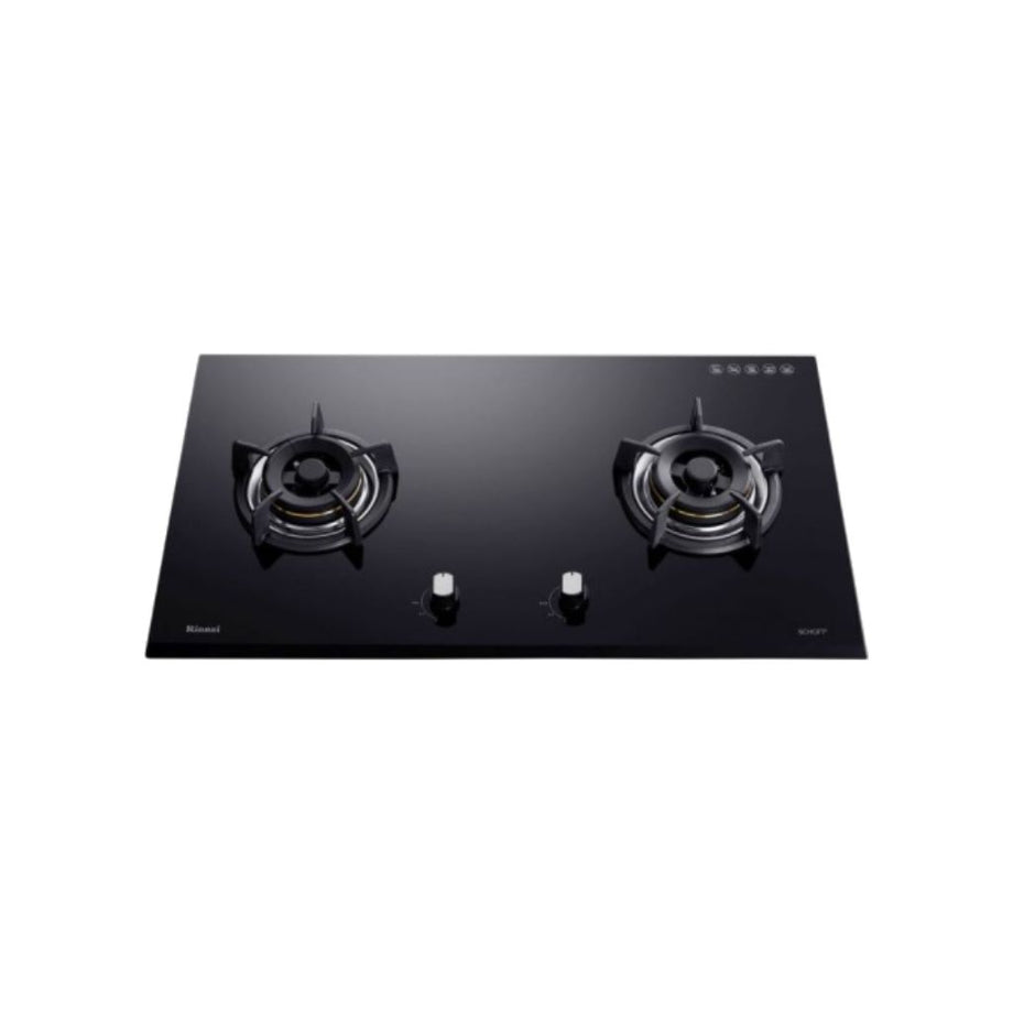 Rinnai Inner 2-Burner Built-in Gas Hob (Glass) RB2CGT | ESH Online