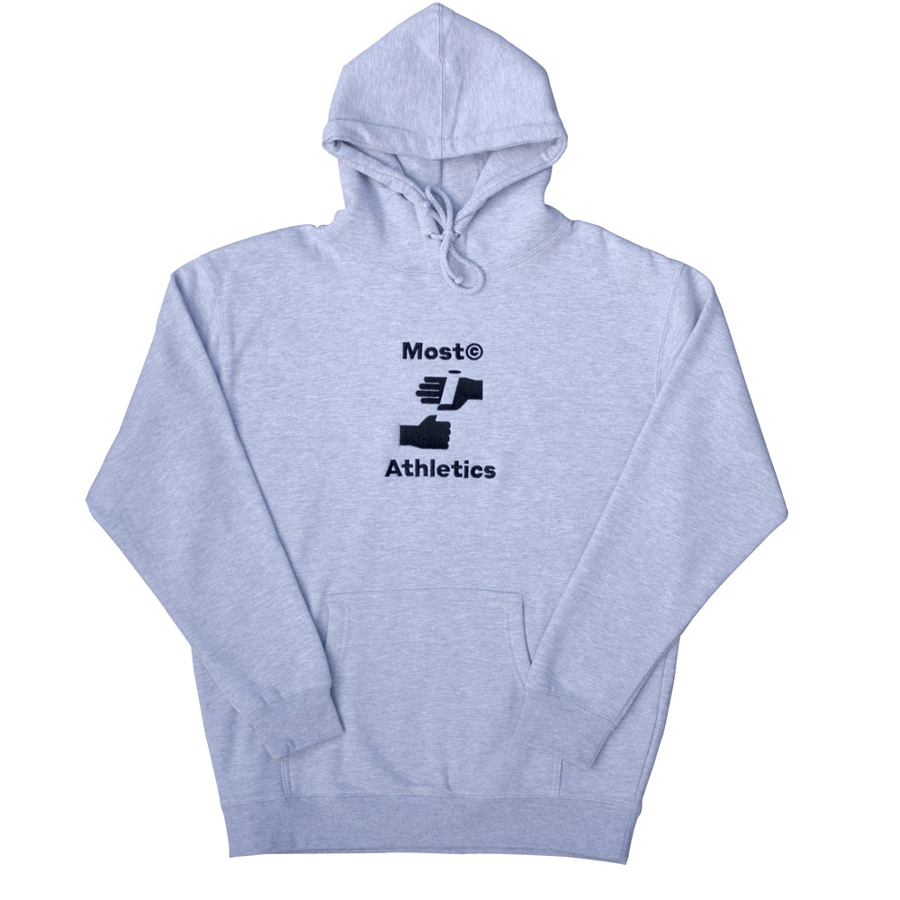 Relay Heavyweight Hoodie - Grey — MOST© Melbourne