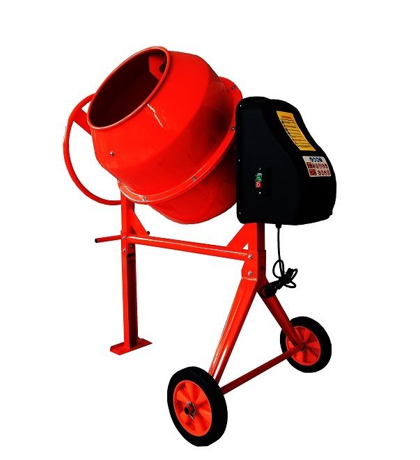 Heavy Duty 200L Portable Cement Concrete Mixer 850W Electric – Great