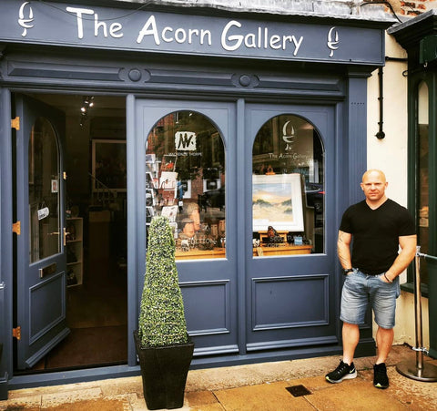 Ben Goymour Artist At The Acorn Gallery, Pocklington