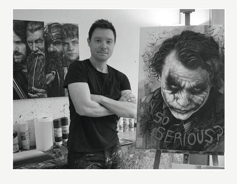 Ben Jeffrey Artist At The Acorn Gallery, Pocklington