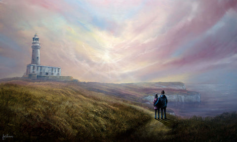 Majestic Skies Over Flamborough Head Original by Danny Abrahams