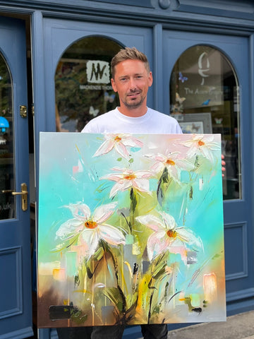 Stephen Simpson Artist At The Acorn Gallery, Pocklington