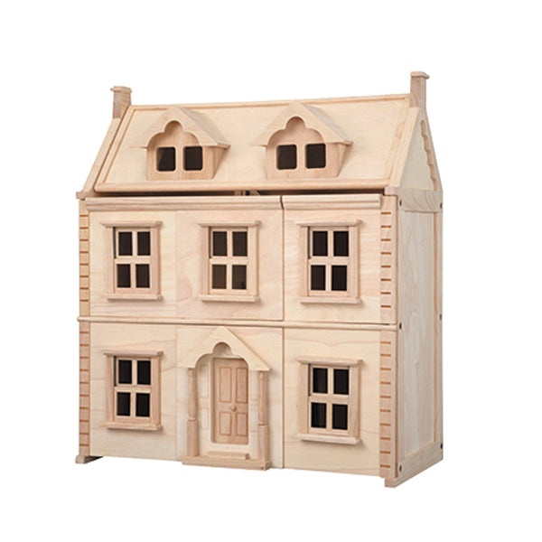 wooden victorian dollhouse