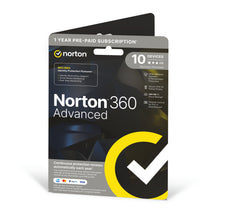 Norton 360 Advanced 10 Devices 1 Year