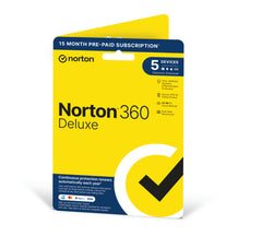 Norton 360 Deluxe 5 Devices 15 Months