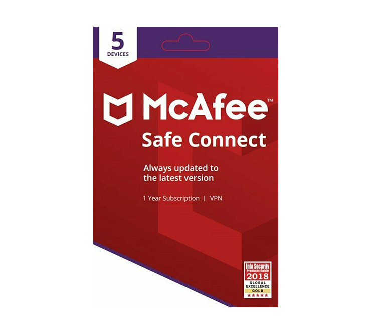 mcafee vpn change location