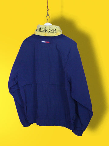 yellow and navy blue tommy hilfiger jacket