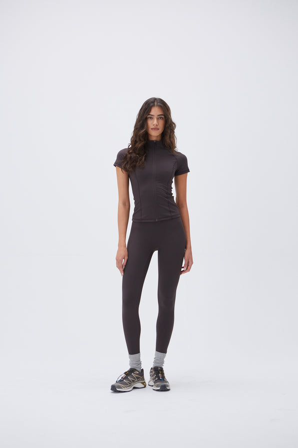 No Boundaries Black Super-Soft Macrame Trim Mid-Rise Sueded Leggings (Small)  at  Women's Clothing store
